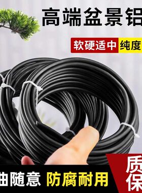 丝线包塑固定包胶果树扎线盆景造型铅丝手工铝丝吕套装园林铁丝线