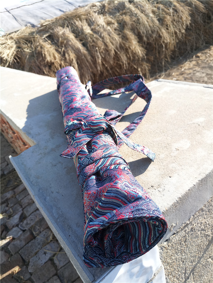 荼蘼 海浪云涛 多只装古风和风箫竹笛子尺八袋包可背带定制乐器包