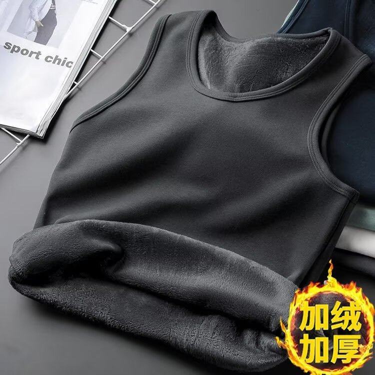 清仓捡漏冬季防寒发热加绒保暖背心女无痕马甲修身大码保温打底衫