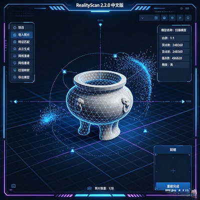 RealityScan 2.2.0 免安装版20260624更新的版本Realitycapture