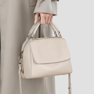 日本女包包新款秋日斜挎托特包妈妈高级感大容量真皮手提包bags