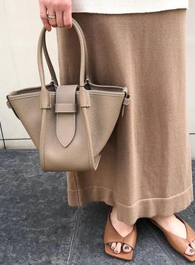 日本新款Dasein小众设计日系包VASIC翅膀包牛皮手提包女士秋千包