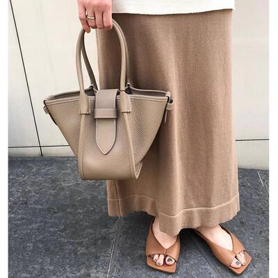 日本新款Dasein小众设计日系包VASIC翅膀包牛皮手提包女士秋千包