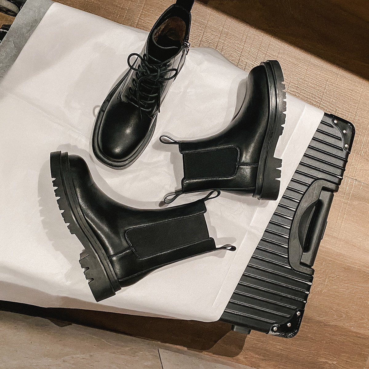 布切尔西靴妙侣女英伦风20年