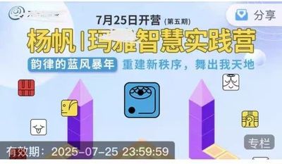 李欣频-杨帆 | 蓝风暴年玛雅智慧实践营（2024年新课）