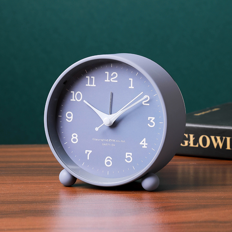 2025高颜值闹钟学生用桌面创意时钟静音贪睡闹铃儿童专用简约床头
