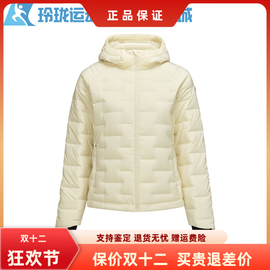 斯凯奇保暖连帽短女子百搭羽绒服