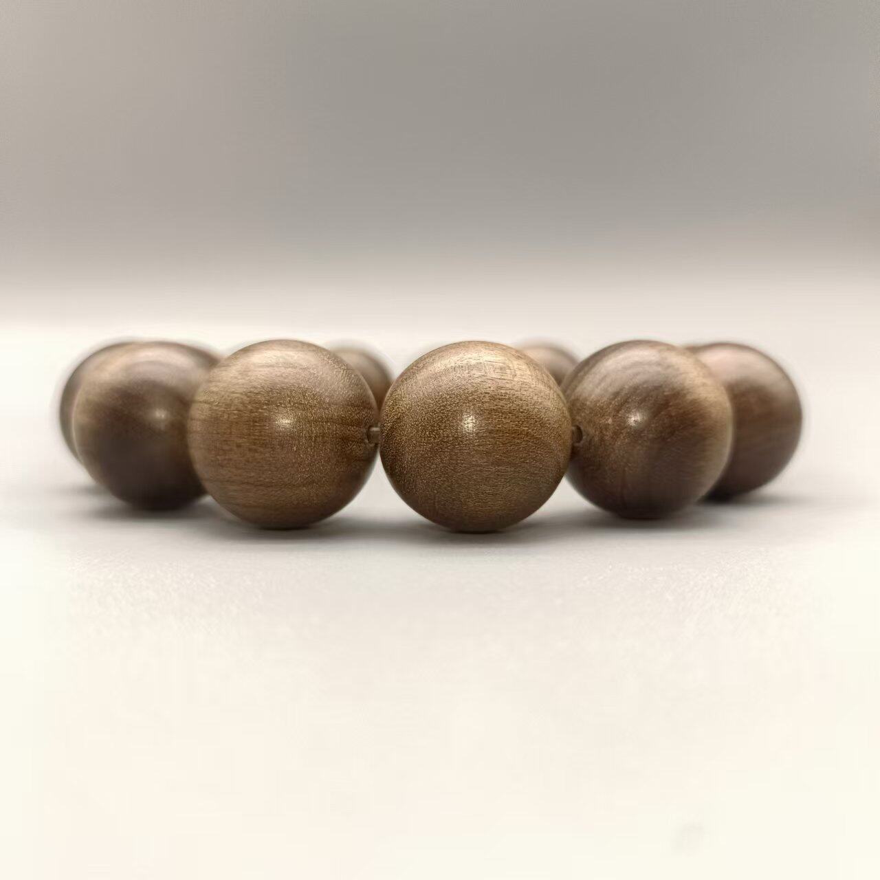 13颗1.8金丝楠阴沉木佛珠手串
