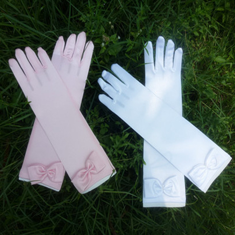 Gants pour fille en satin - Ref 2149822 Image 1