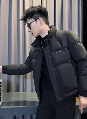 小码男士黑色棉衣XS外套冬季潮流加厚保暖袄子155矮个子立领棉服S