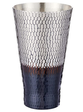 日本产 一生之物 日匠美铜SHINKO纯铜杯酒杯茶杯職人手作 500ml