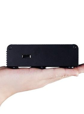 银欣NUC机箱被动散热适配INTELNUC主板D33217CK 雷电接口 PT14B