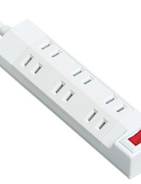 日本制造 Panasonic 电源插座排插接线板 梯形智能设计 6口