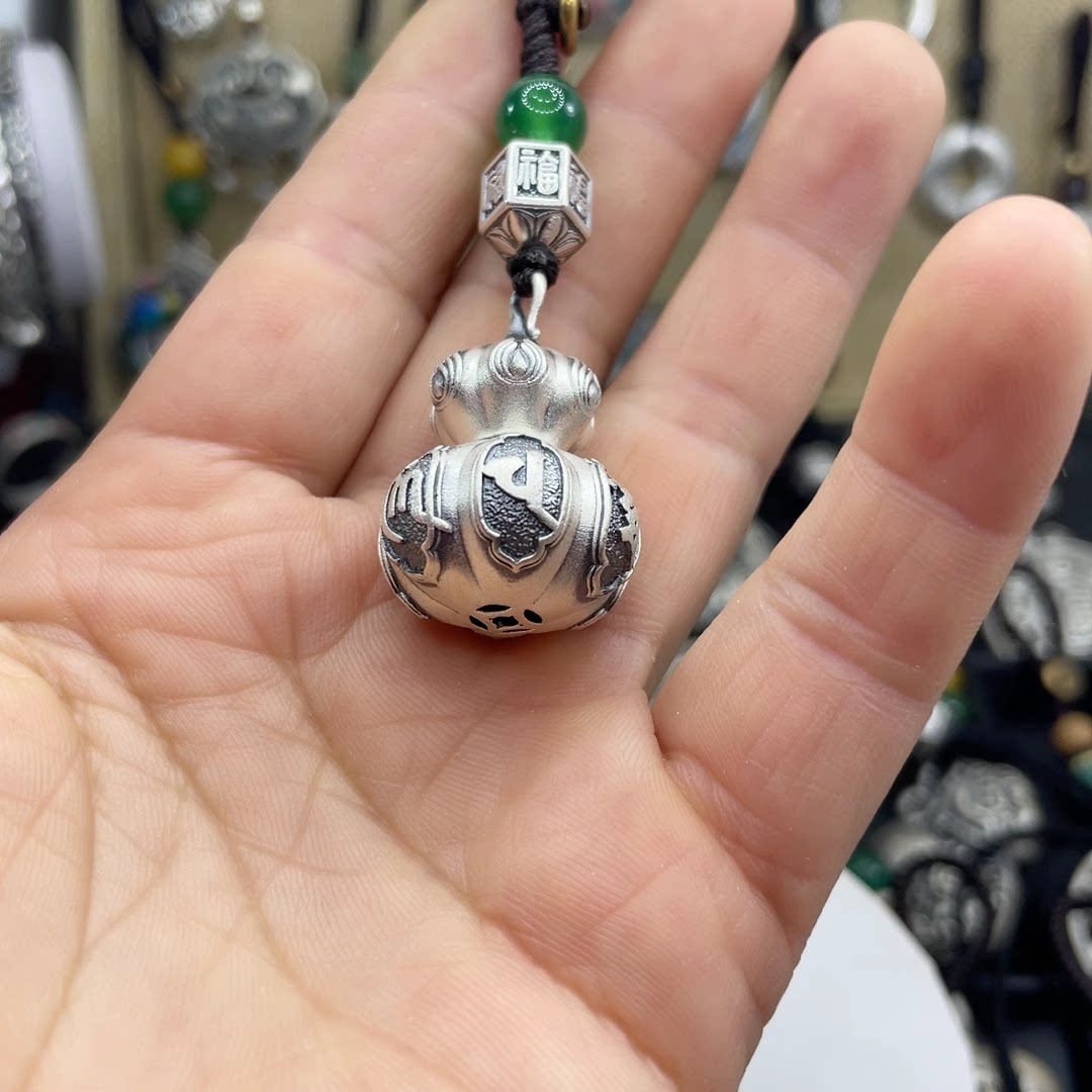 可打开葫芦久一纯银特价男女
