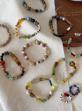 新中式夏季复古气质手串女