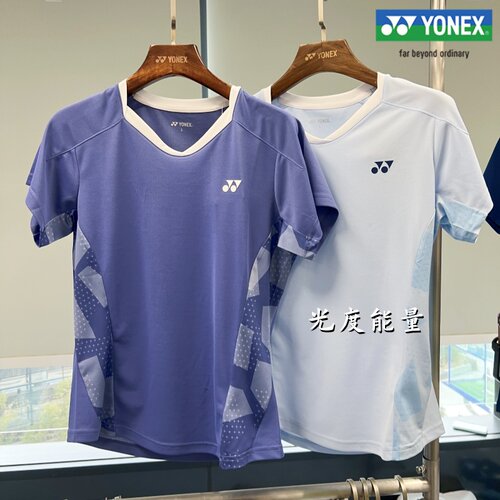26秋冬新款YONEX/尤尼克斯羽毛球服男女款短袖运动速干1102926BCR