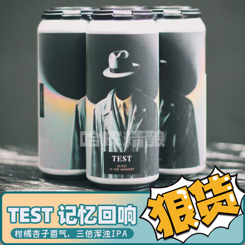TEST 记忆回响三倍浑浊IPA精酿啤酒