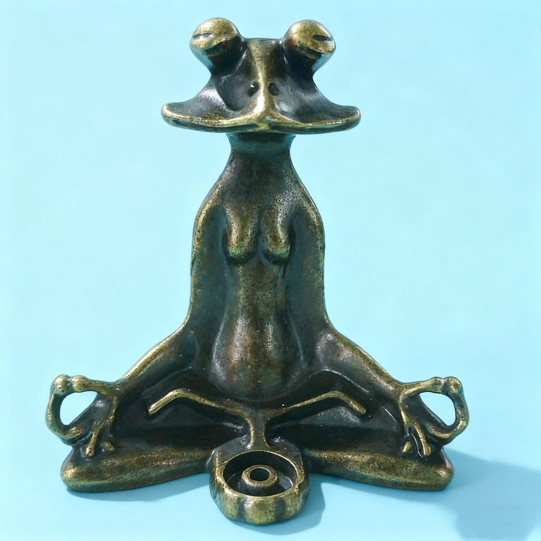 金属热销复古禅意青蛙线香插香炉创意青蛙电镀摆件香插创意香插盘,家居饰品,香托/香盘/香座/香插,淘宝优惠券,粉丝福利购,淘宝优惠卷