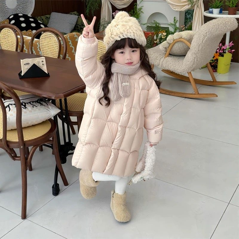 黑金儿童羽绒服精灵新款小女童小男童保暖宝宝90白鸭绒中长款外套,童装/婴儿装/亲子装,羽绒服,淘宝优惠券,粉丝福利购,淘宝优惠卷