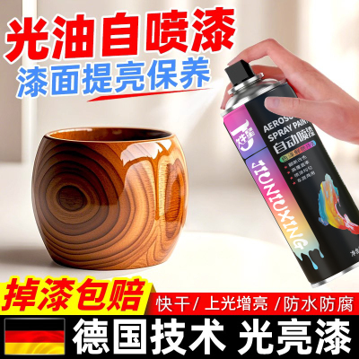 光油喷漆手摇自喷漆实木家具防水透明保护漆木漆汽车清漆亮光油漆