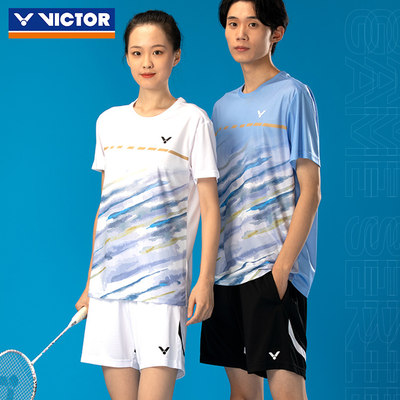 新品VICTOR羽毛球服专业运动服