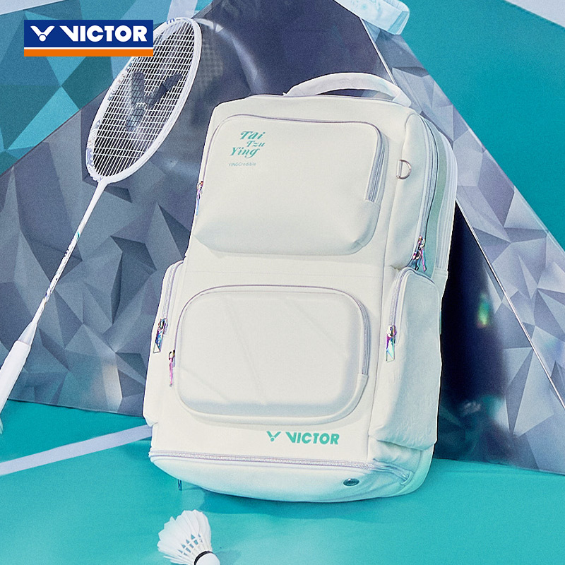 2025新款威克多VICTOR旗舰胜利羽毛球包双肩背包戴资颖BR5033TTY