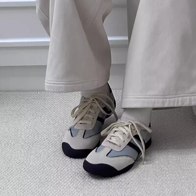 平底百搭休闲鞋女运动德训鞋女