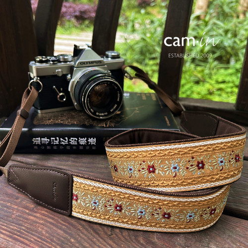 cam-in复古相机背带合适单反微单