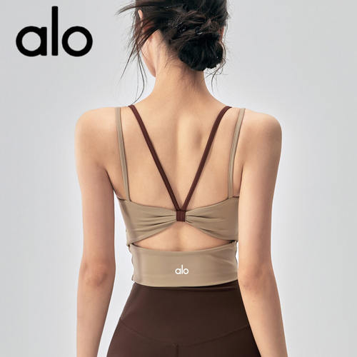 AIo美背运动内衣一体式防