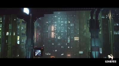 UE4 虚幻4场景 赛博朋克未来城 Cyberpunk Environment Megapack