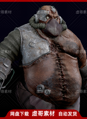 UE4UE5角色 Apocalypse Fatman 丧失末日憎恶屠夫虚电锯狂人怪物