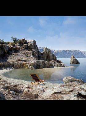 UE4 虚幻4 模块化悬崖 Modular Cliffs 4.12-4.25