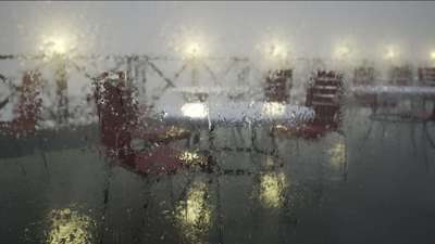 虚幻4资源 雨流材质 Animated Rain Waterdrop Material UE4.26