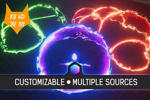 U3D 魔法技能阵力场特效 ForceField Effects 1.3