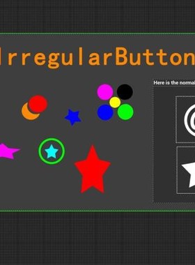 UE4 虚幻4 不规则按钮插件 Widget Irregular Button 4.24-4.27