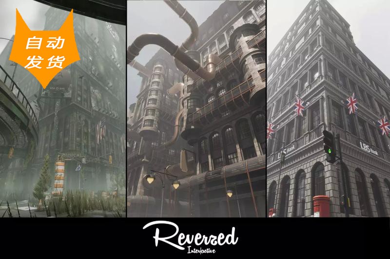 [U3D场景] 都市建造 City Builder: Collection Two (HDRP) 1.0