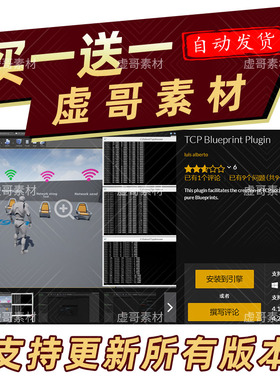UE5.3插件 网络通信蓝图 TCP Blueprint Plugin