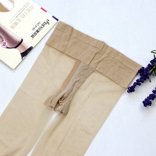 无痕超薄脚尖透明美尔丝连袜丝袜