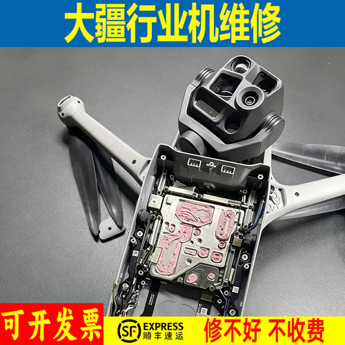 大疆经纬M300M350 M3TD M4TD炸机云台报错无图传热成像无人机维修