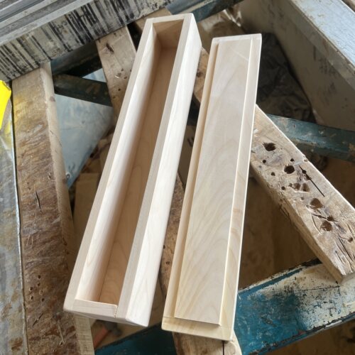 外35×6×6厘米全柏木带盖子装花盒子玫瑰花木盒礼物礼品盒包装盒