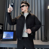 MF102-P138控178冬季社会小伙加厚保暖立领棉衣棉服外套黄色2，男装棉衣，电商A220