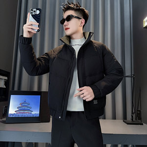 MF102-P138 控178  冬季社会小伙加厚保暖立领棉衣棉服外套 黄色2图片
