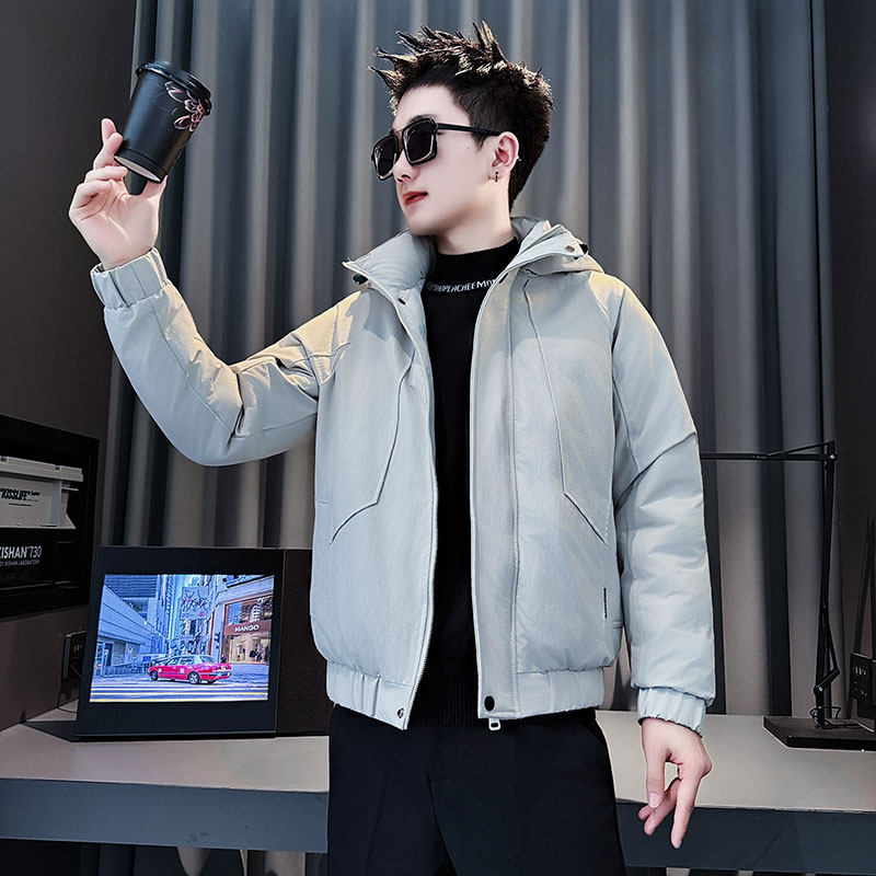 MF107-P138控178冬季社会小伙加厚保暖棉衣棉服连帽外套咖色2,男装棉衣,电商A220