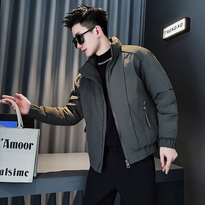 MF92-P138控188冬季社会小伙加厚保暖立领棉衣棉服外套黑色2,男装棉衣,电商A220