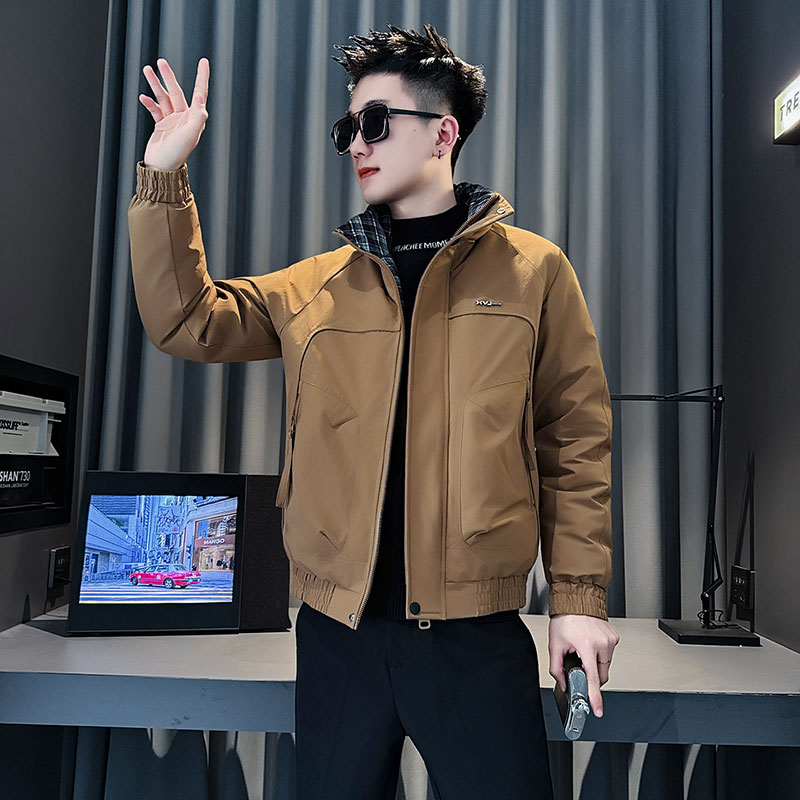 MF99-P138控178冬季社会小伙加厚保暖立领棉衣棉服外套绿色1,男装棉衣,电商A220