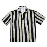 SC175-P58控88社会小伙店主风男潮中袖衬衣短袖衬衫黑色1，商品下架区，电商A220