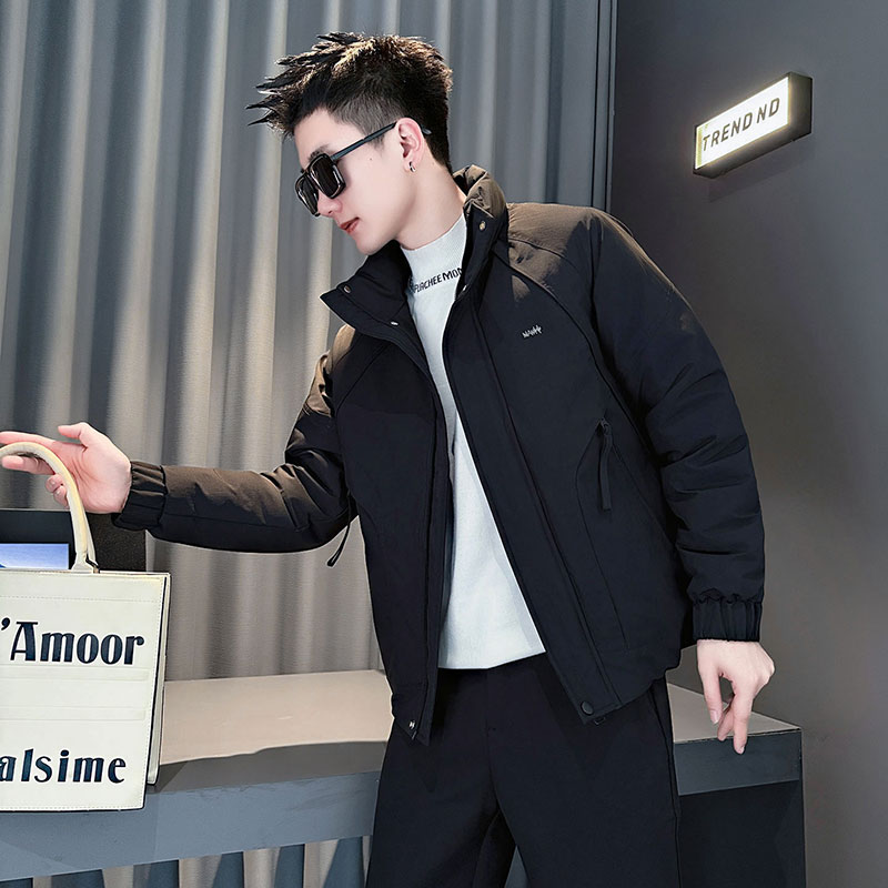 MF101-P138控178冬季社会小伙加厚保暖立领棉衣棉服外套绿色2,男装棉衣,电商A220