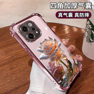 适用vivos50手机壳一体镜头膜vivo保护s50硅胶套V2528A全包气囊防摔透明软壳vovis玫瑰vos女潮viv0新款高级感