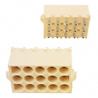 TE Connectivity　矩形连接器 插座 15路 350765-4