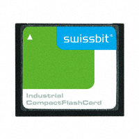 Swissbit 存储器 PC卡 4GB SFCF4096H1BO2TO-I-D1-543-SMA